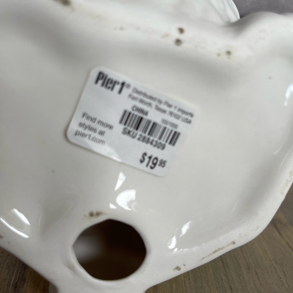 Pier One Easter Ceramic Rabbit White - Picture 9 of 9